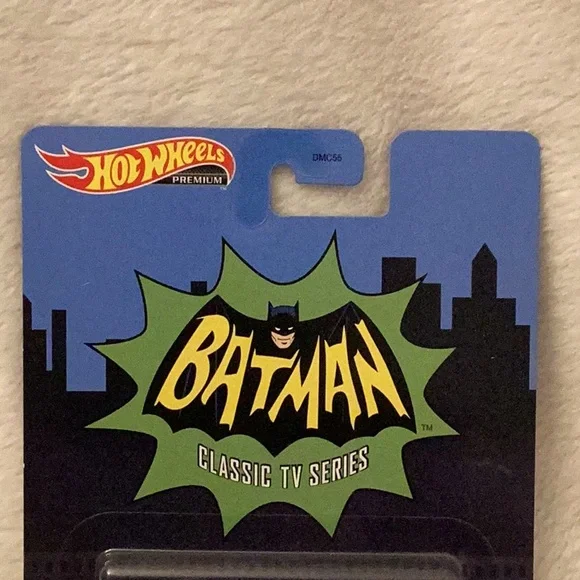 Batmobile ~ Batman Classic TV Series ~ Hot Wheels Premium ~ Real Riders w/case - Picture 7 of 12